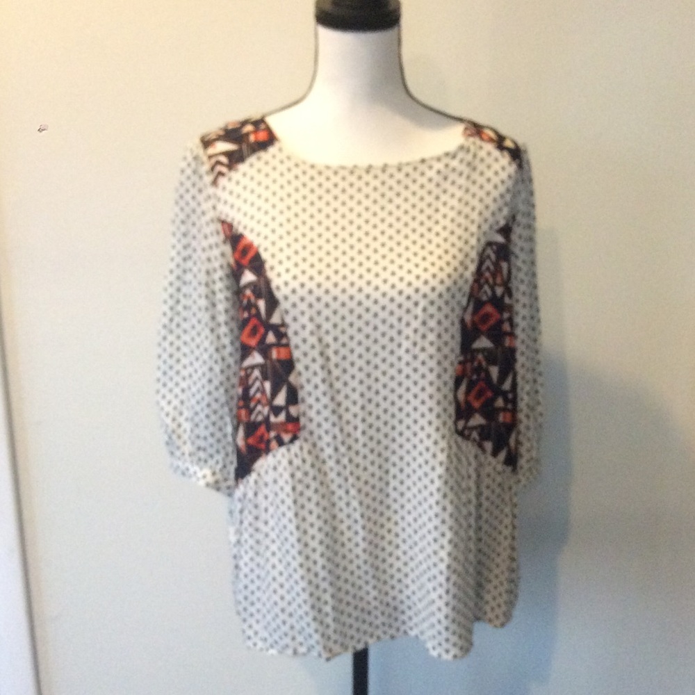 THML Bree’s Scoop Neck Top L